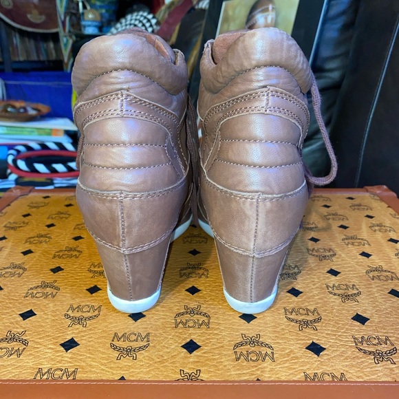 ASH ‘Bowie Ter’ Leather Hidden Wedge Sneaker, 40 - Picture 6 of 10